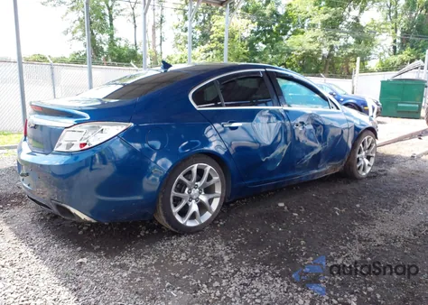 2012 Buick Regal Gs из США, поврежденный, VIN 2G4GV5GV5C9152392